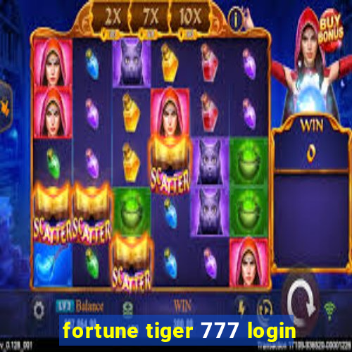 fortune tiger 777 login